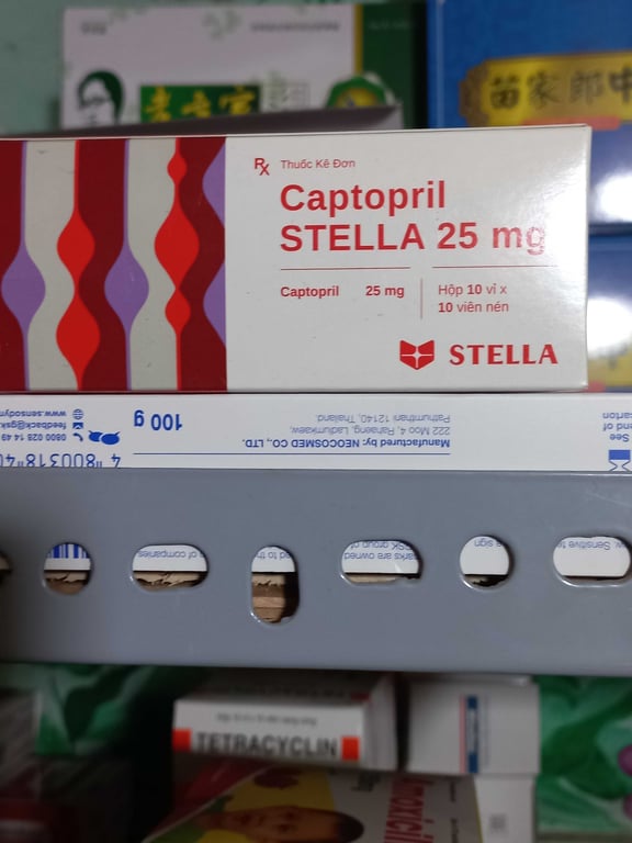 Captopril 25mg STELLA h/100v