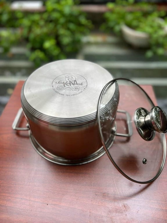 Nồi inox Smartcook Elmich thành cao - Size 16