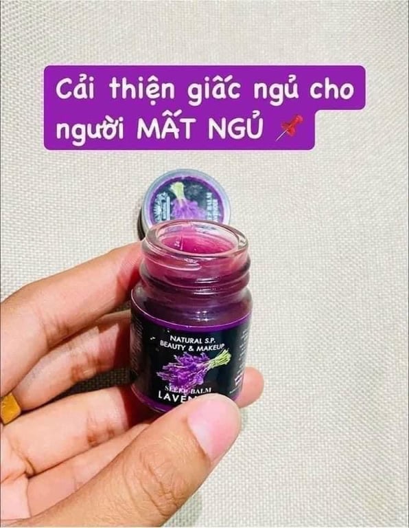 DẦU LAVENDER GIÚP NGỦ NGON