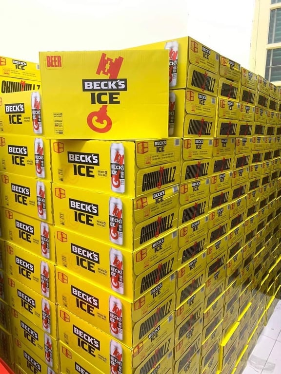 🌈🌈🌈  Bia BECK’S ICE thùng 24lon x 330ml