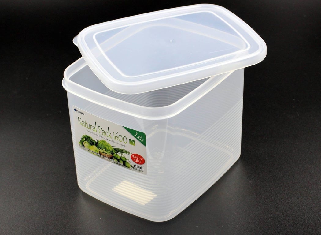 Set 3 Hộp nhựa dẻo 1600ml Inomata Nhật Bản