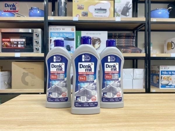 TẨY INOX DENKMIT 3 in 1