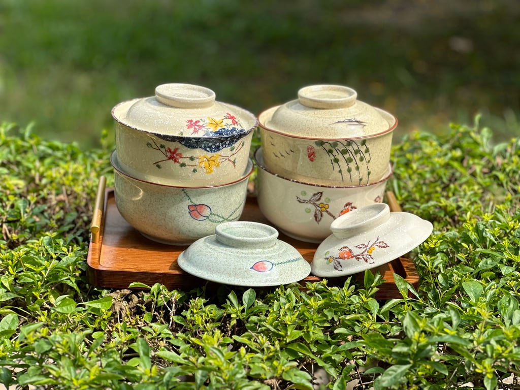 TÔ SỨ 750Ml HOẠ TIẾT CỔ KÍNH SIÊU SANG