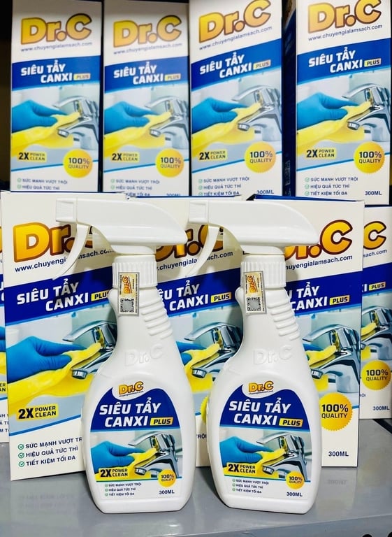 Tẩy cặn canxi DR.C- Plus