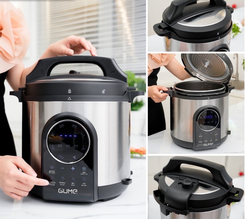 Nồi Áp Suất điện tử GUME HÀN QUỐC (GMPC 2201
