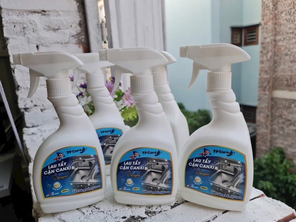 LAU TẨY CẶN CANXI TPCARE