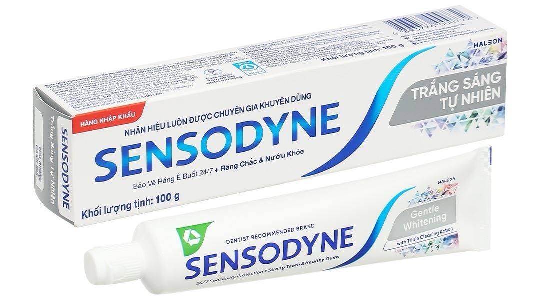 Sensodyne tub/100g Gentle white