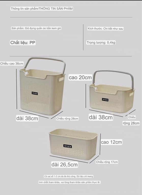 𝗕𝗼̣̂ 𝟯 𝗚𝗶𝗼̉ - 𝟯 𝗦𝗶𝘇𝗲 , 𝗦𝘂̛́𝗰 𝗖𝗵𝘂̛́𝗮 𝗟𝗼̛́𝗻 , Đ𝘂̛̣𝗻𝗴 𝗤𝘂𝗮̂̀𝗻 𝗔́𝗼 - Đ𝗼̂̀ 𝗗𝘂̀𝗻𝗴