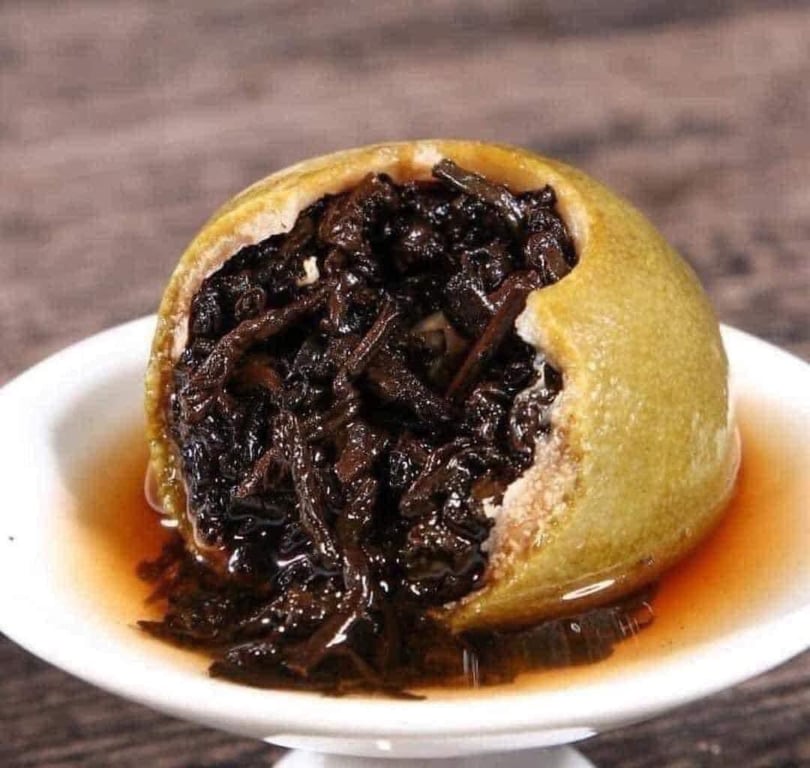 TRÀ QUÝT PHỔ NHĨ Ủ 8 NĂM QUÝ GIÁ VÂN NAM‼️MC45