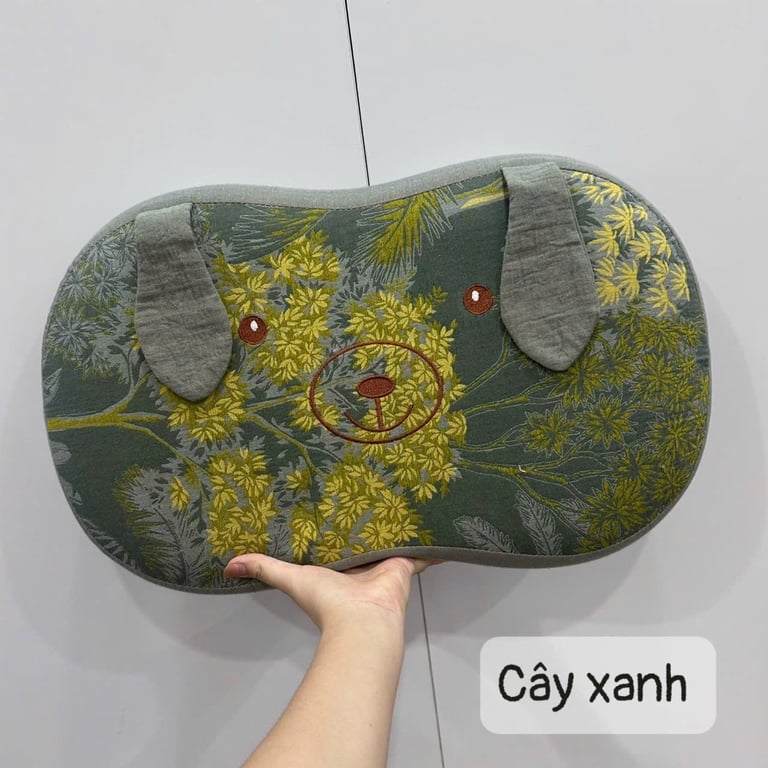 Gối cao su vintage