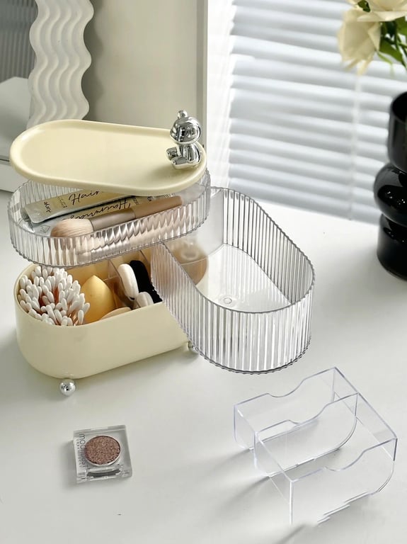 Hộp Để Đồ Đa Năng 3 Tầng Xoay 360 độ - UF512