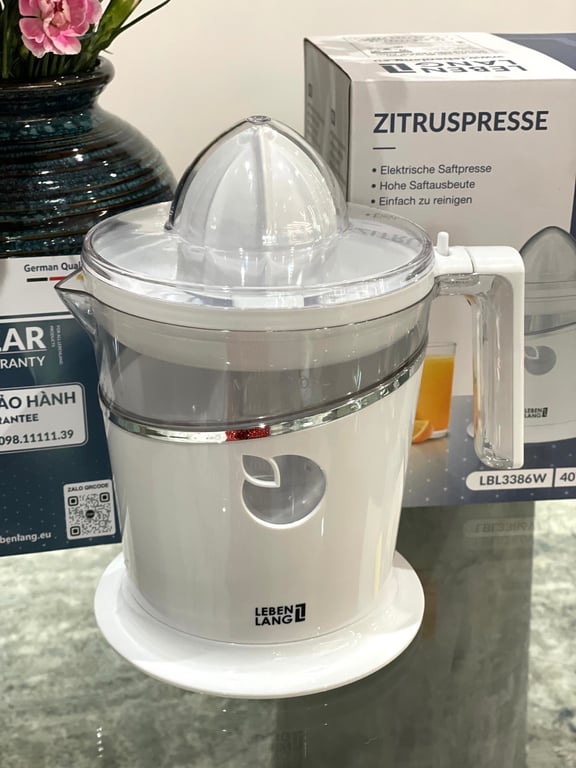 MÁY VẮT NƯỚC CAM LEBENLANG ĐỨC mã LBL3386