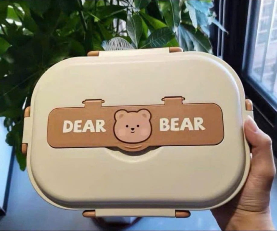 HỘP CƠM GIỮ NHIỆT GẤU DEAR BEAR