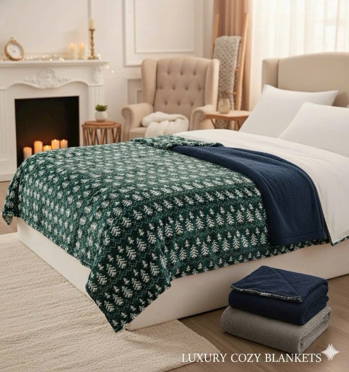 Chăn Lông Cừu Tuyết Cao Cấp