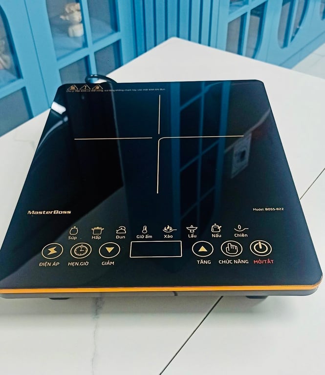 BẾP TỪ ĐƠN MASTER BOSS 822 CÓ TẶNG NỒI