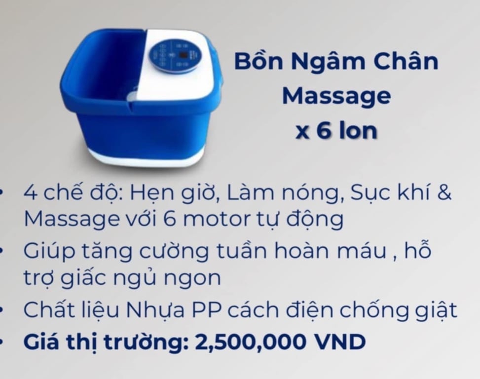 BỒN NGÂM CHÂN ENSURE