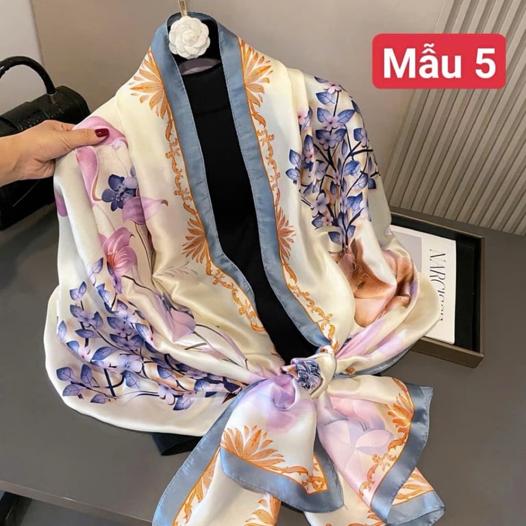 KHĂN LỤA YOKOHAMA - KINU(1)