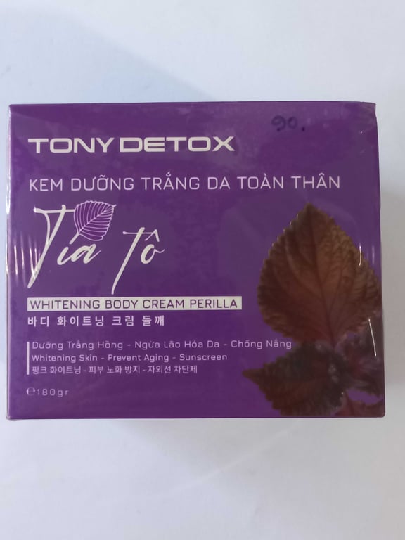 Body tía tô Tony detox