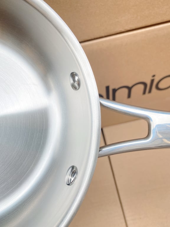 Chảo xào inox #Trimax 1 quai đáy liền nguyên khối sz 20cm