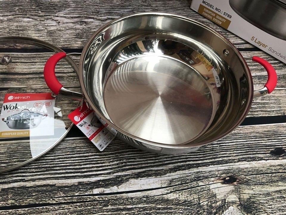 Nồi Lẩu Elmich Inox Đáy Từ 26cm