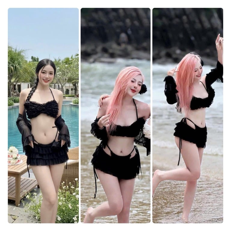 4LOVE - Set Bikini 4 Món Full Bèo