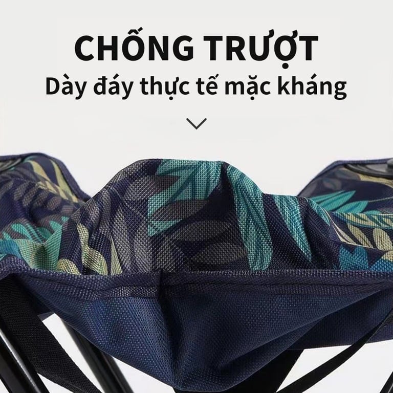 Set 3 Ghế gấp gọn mini tiện lợi bằng hợp kim nhôm VT207