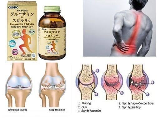 TẢO GLUCOSAMINE & SPIRULINA ORIHIRO