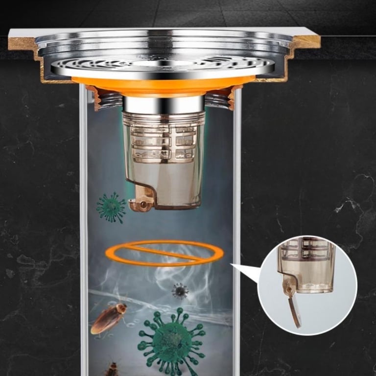 Set 2 BỊT NẮP CỐNG NGĂN MÙI HÔI , VI KHUẨN