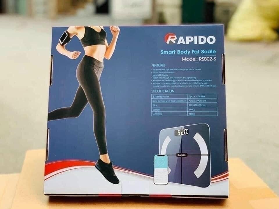 Cân sức khoẻ RAPIDO  Model RSB02-S.