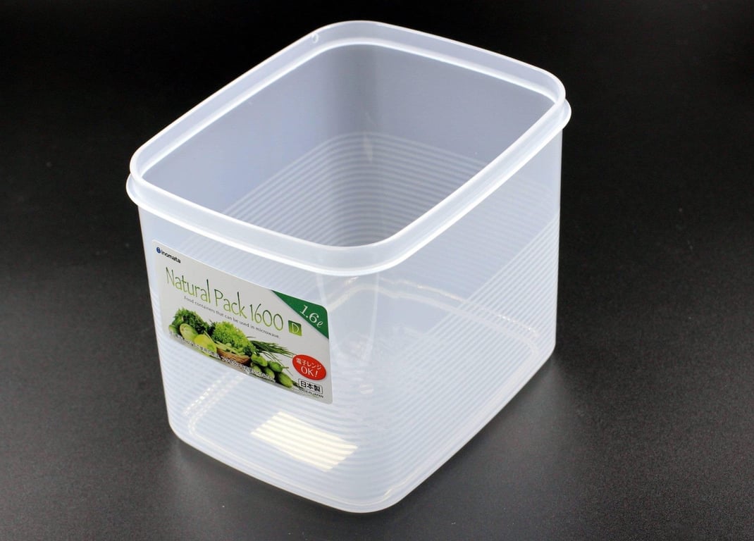 Set 3 Hộp nhựa dẻo 1600ml Inomata Nhật Bản
