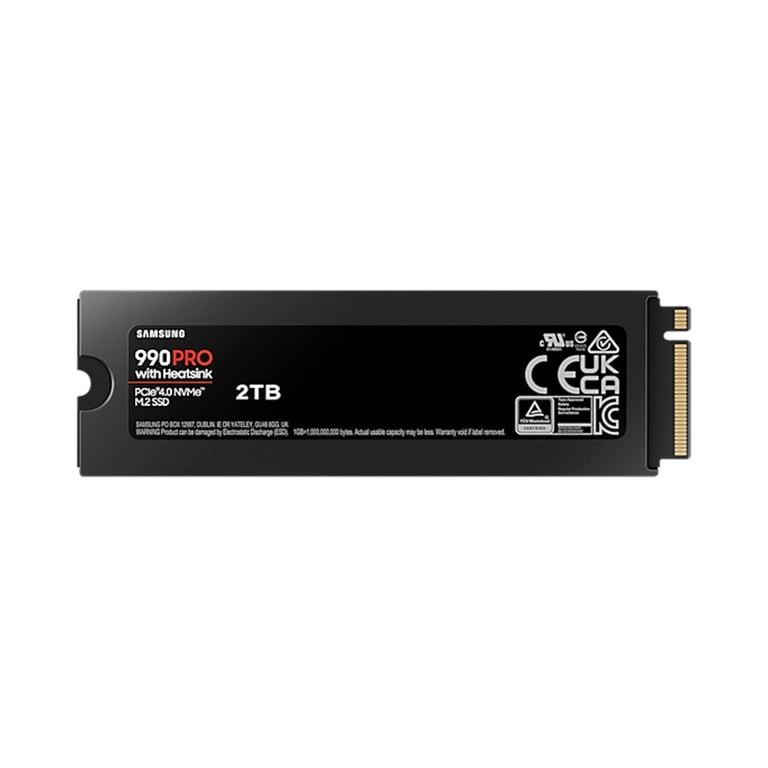 Ổ Cứng SSD Samsung 990 Pro 4TB PCIe Gen 4.0 x4 NVMe With Heatsink MZ-V9P4T0CW
