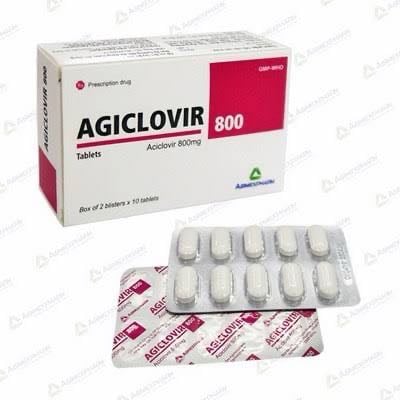 Acyclovir 800mg agi h/30v