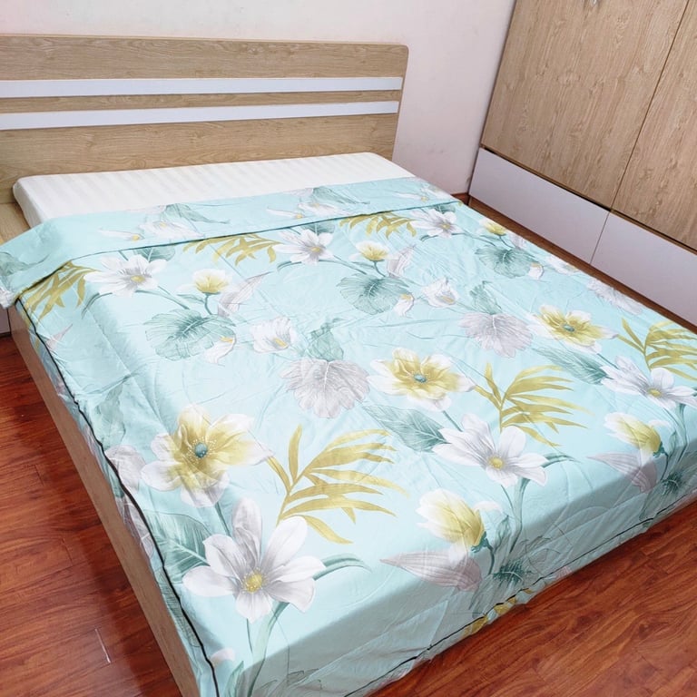 Chăn lụa  MUJI Cool trần bông cao cấp mềm mát