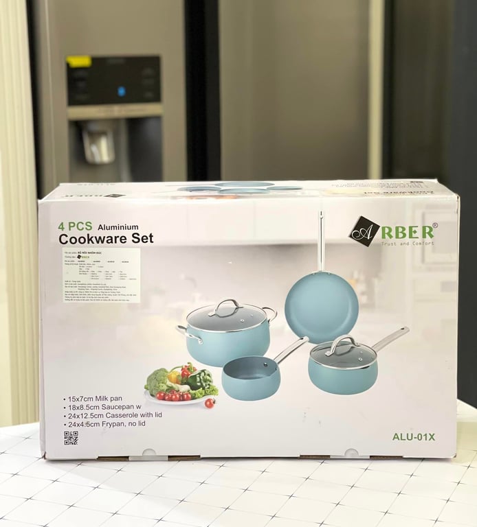 BỘ 3 NỒI ARBER ALU01X