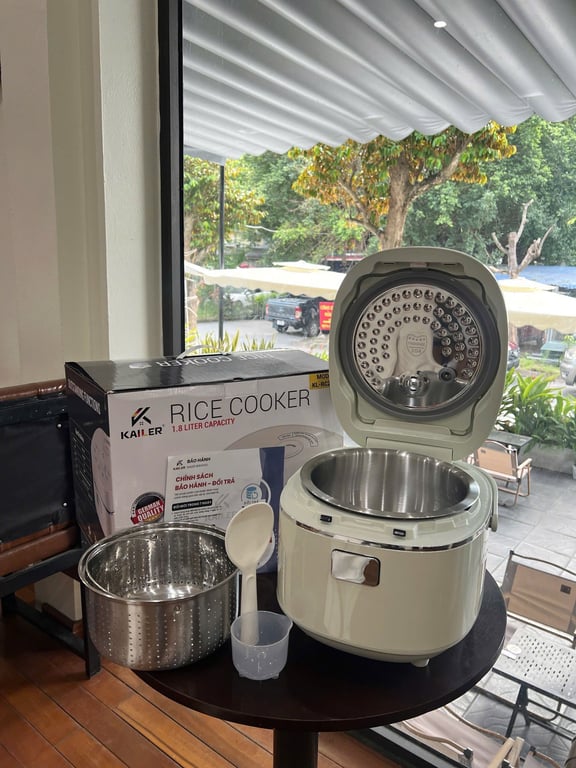 Nồi Cơm Điện Tử Lòng Nồi Vân Lục Giác 1.8L Kailer KL-RC2028
