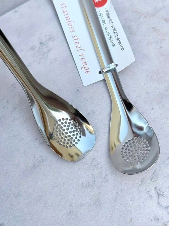 THÌA INOX CÓ LỖ VẮT CHANH, QUẤT ECHO