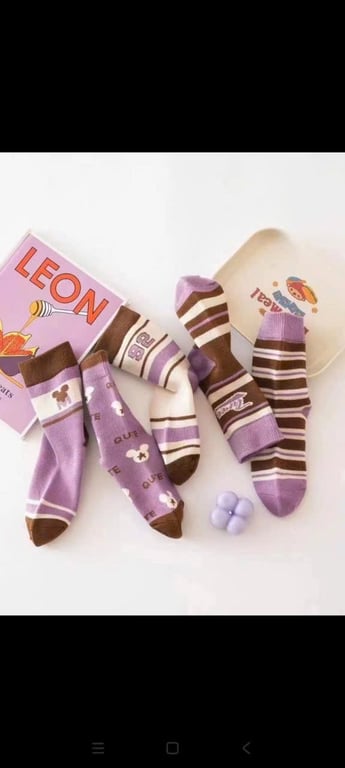 Set 5 tất kháng khuẩn cho bé MC15