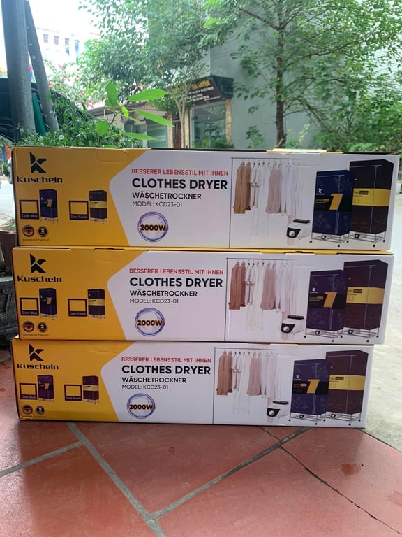Tủ sấy quần áo KUSCHELN KCD23 - Giải pháp cho mùa lạnh, nồm ẩm🌟