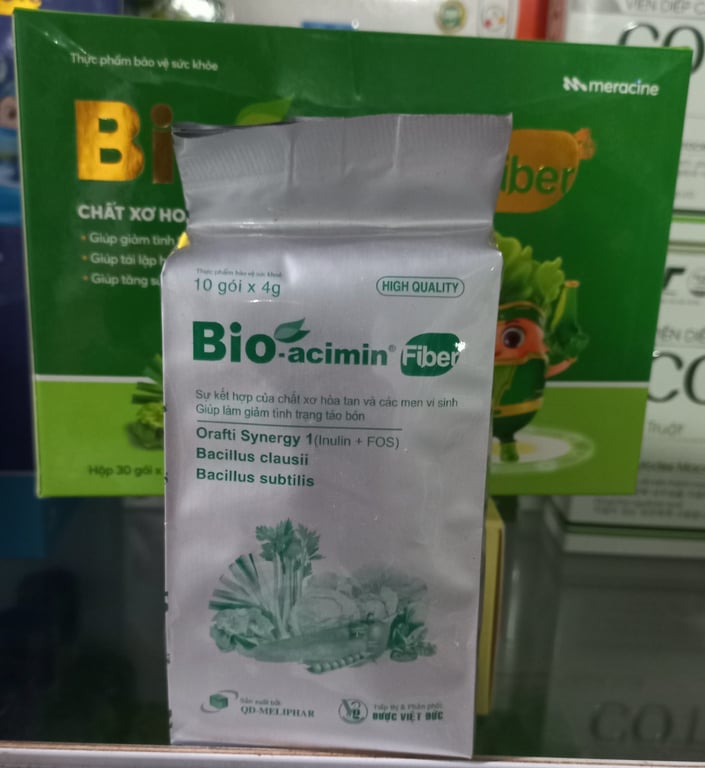 BIO-acimin Fiber hộp 30 gói LẺ