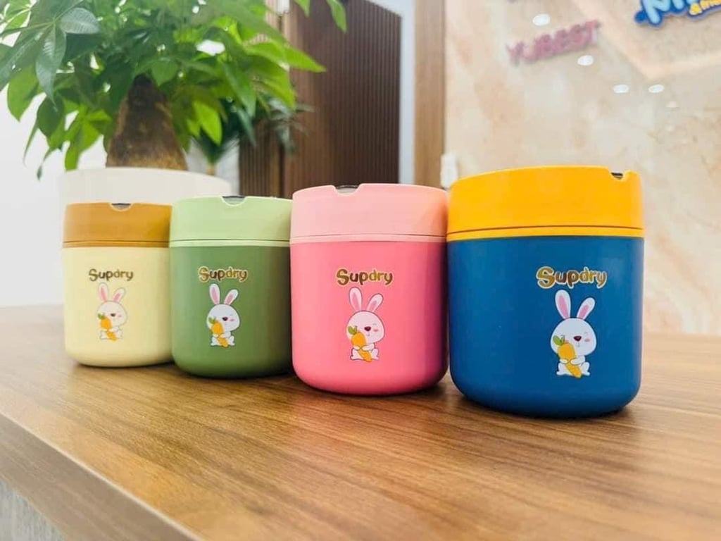 BÌNH Ủ CHÁO GIỮ NHIỆT SUPDRY 530ml