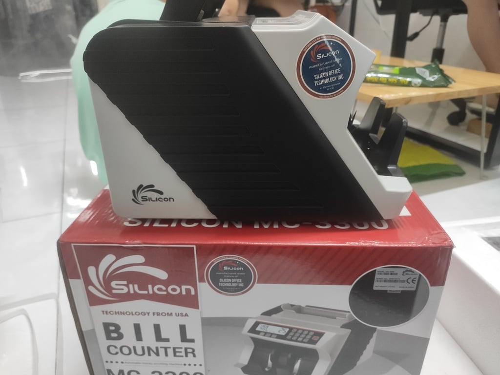 Máy Đếm Tiền Silicon MC-3300