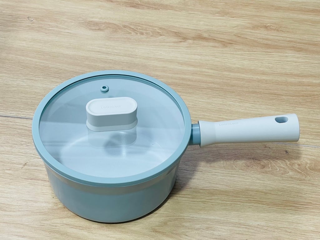 NỒI SUIT LOCKNLOCK CSU1181MIT 18CM XANH MINT