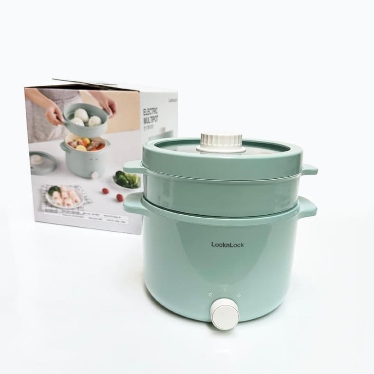 NỒI LẨU HẤP ĐIỆN ĐA NĂNG LOC&LOCK EJP156MIT 2L