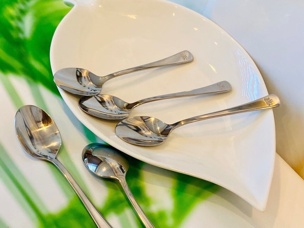 Set 5 thìa cà phê cao cấp 13cm Vietnam Air