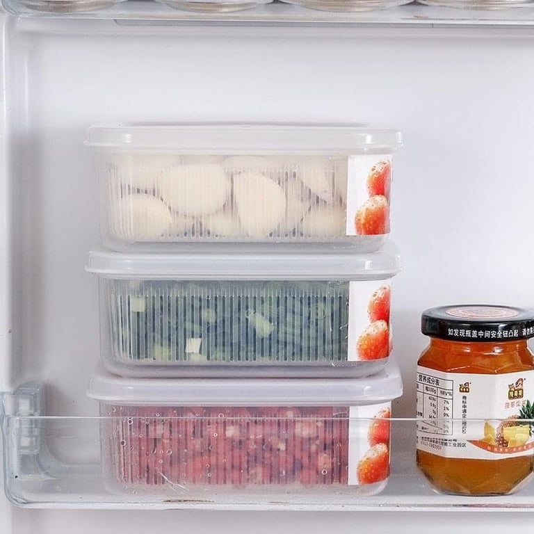 Hộp nhựa đựng thực phẩm hai lớp tiện ích Nakaya Nhật Bản