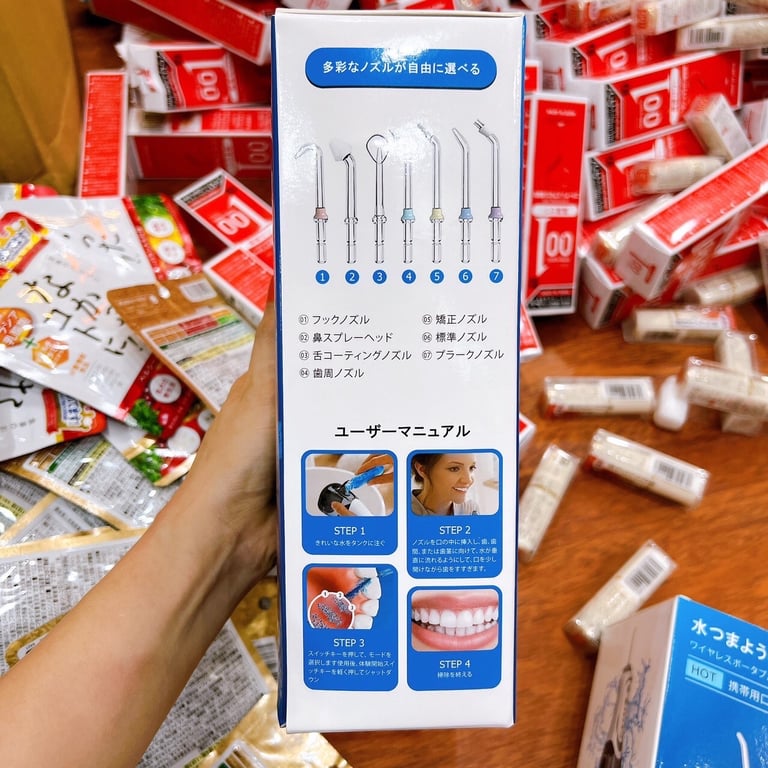 máy tăm nước  #NHẬT_BẢN