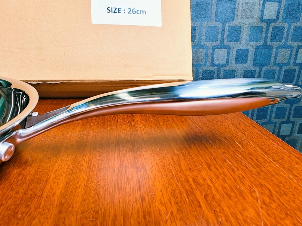 Chảo đúc inox nguyên khối BCP chống dính tự thân