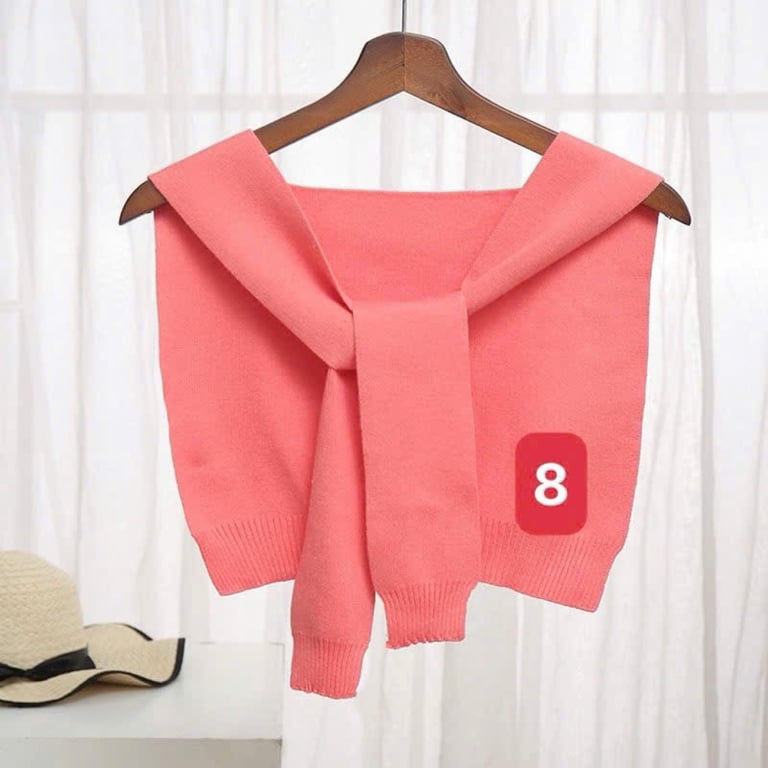 khăn choàng vai giả áo Basic Color