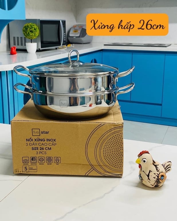Nồi hấp five star sz 20 -24 -26 -28cm