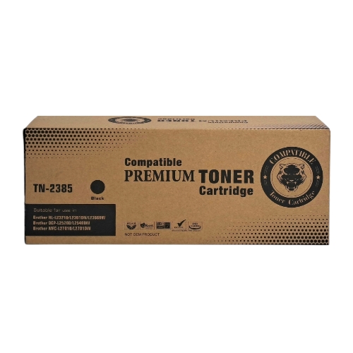 Hộp Mực Laser Trắng Đen TN-2385 -Tương Thích Con Báo Xám